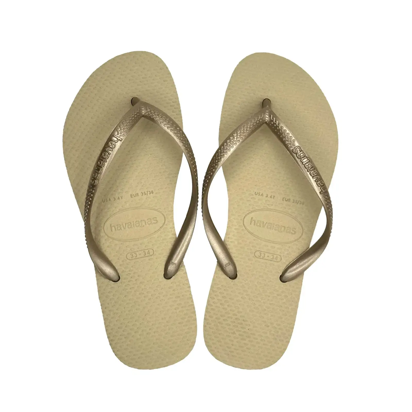 Havaianas fashion doré